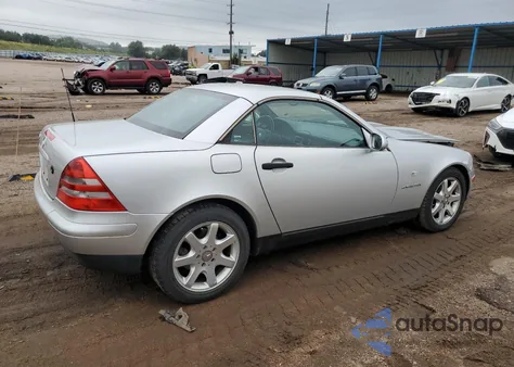 2000 Mercedes-Benz Slk 230 Kompressor from USA, damaged, VIN WDBKK47F0YF150959